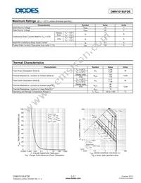 DMN1019UFDE-7 Datasheet Page 2