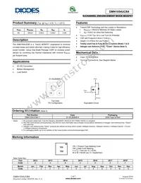 DMN1054UCB4-7 Datasheet Cover
