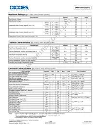 DMN10H120SFG-13 Datasheet Page 2