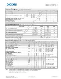 DMN10H170SFDE-7 Datasheet Page 2