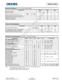 DMN10H170SK3-13 Datasheet Page 2