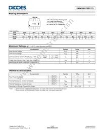 DMN10H170SVTQ-13 Datasheet Page 2