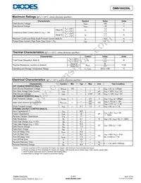DMN10H220L-13 Datasheet Page 2