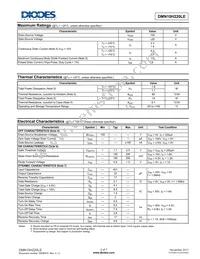 DMN10H220LE-13 Datasheet Page 2