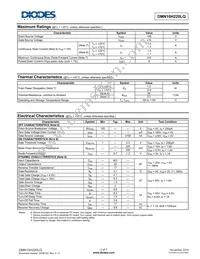 DMN10H220LQ-7 Datasheet Page 2