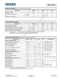 DMN1250UFEL-7 Datasheet Page 2