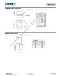 DMN1260UFA-7B Datasheet Page 5