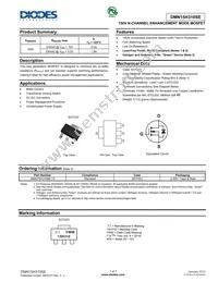 DMN15H310SE-13 Datasheet Cover