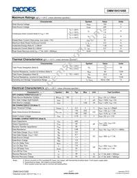 DMN15H310SE-13 Datasheet Page 2