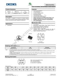 DMN2004DWKQ-7 Datasheet Cover