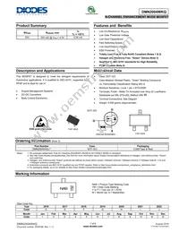 DMN2004WKQ-7 Datasheet Cover