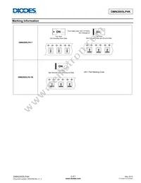 DMN2005LP4K-7 Datasheet Page 2