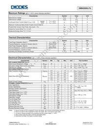 DMN2008LFU-13 Datasheet Page 2