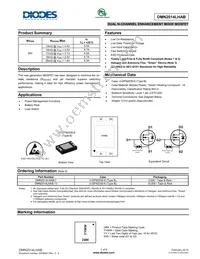 DMN2014LHAB-7 Datasheet Cover