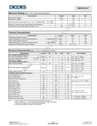 DMN2024UVT-7 Datasheet Page 2