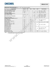 DMN2027UPS-13 Datasheet Page 3