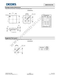 DMN2036UCB4-7 Datasheet Page 6