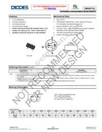 DMN2075U-7 Datasheet Cover