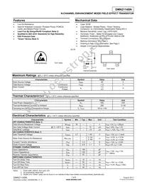 DMN2114SN-7 Datasheet Cover