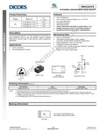 DMN2250UFB-7B Datasheet Cover