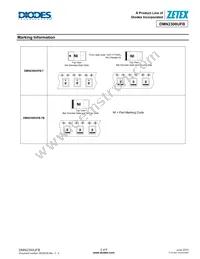 DMN2300UFB-7B Datasheet Page 2