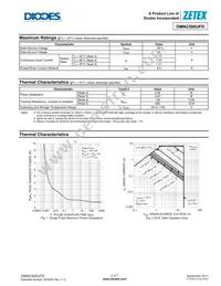 DMN2300UFD-7 Datasheet Page 2