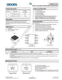 DMN3007LSS-13 Datasheet Cover