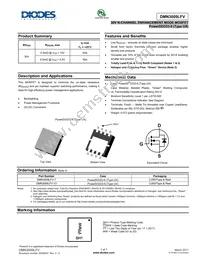 DMN3009LFV-7 Datasheet Cover