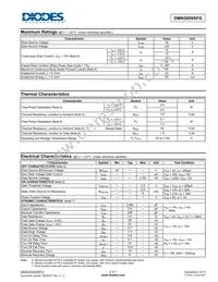 DMN3009SFG-13 Datasheet Page 2