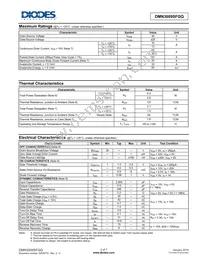 DMN3009SFGQ-13 Datasheet Page 2