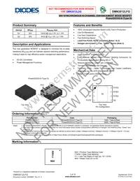 DMN3012LFG-7 Datasheet Cover