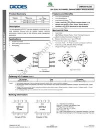 DMN3015LSD-13 Cover