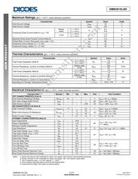DMN3015LSD-13 Datasheet Page 2
