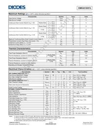 DMN3018SFG-7 Datasheet Page 2