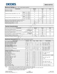 DMN3018SFGQ-7 Datasheet Page 2