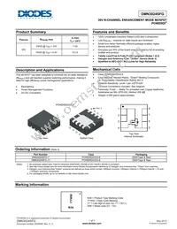 DMN3024SFG-13 Datasheet Cover