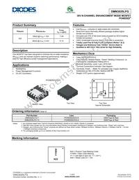 DMN3025LFG-13 Datasheet Cover