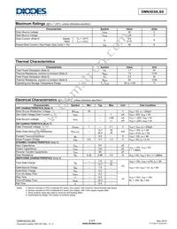 DMN3030LSS-13 Datasheet Page 2