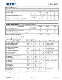 DMN3032LE-13 Datasheet Page 2