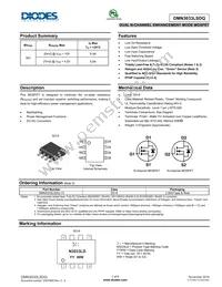 DMN3033LSDQ-13 Datasheet Cover