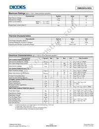 DMN3033LSDQ-13 Datasheet Page 2