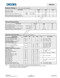 DMN3042L-13 Datasheet Page 2