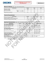 DMN3052LSS-13 Datasheet Page 2