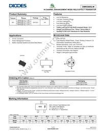 DMN3065LW-13 Datasheet Cover