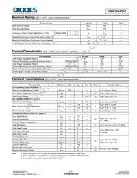 DMN30H4D1S-7 Datasheet Page 2