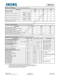 DMN3110S-7 Datasheet Page 2