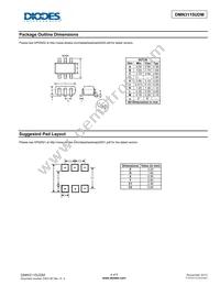 DMN3115UDM-7 Datasheet Page 4