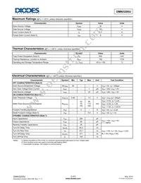 DMN3200U-7 Datasheet Page 2