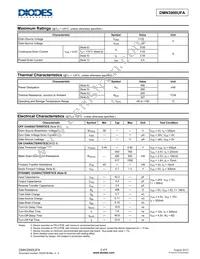 DMN3900UFA-7B Datasheet Page 2