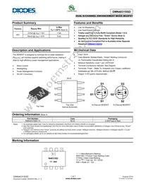 DMN4031SSD-13 Datasheet Cover